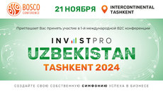 InvestPro Uzbekistan Tashkent 2024